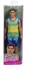 Barbie 12 Ken Fashionista Ombre Tank Doll Black Hair Brown Eyes Toy New With Tag picture