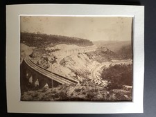Antq 1890s Charles Bayliss Photo Great Zig Zag Railway/ Kerry Weeping Rock Print picture