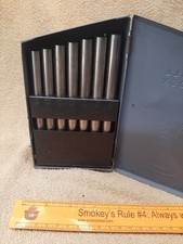 HUOT MACHINIST LATHE MILL Machinist Drill Index with Pin Gages Drill Blanks picture