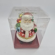 2005 CHRISTOPHER RADKO CHUB A DUB SANTA TRINKET BOX  picture