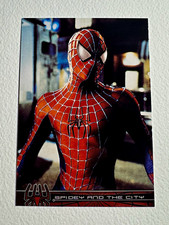 Topps 2002 Marvel Spider-Man The Movie #40 Spidey and the City Trading Card picture