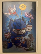 2025 SDCC Exclusive Image COMIC TRANSFORMERS #22 FREELY ABRIGO Foil cover picture