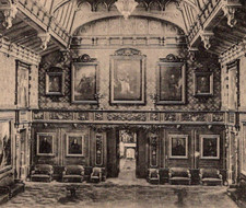 Antique DB Waterloo Chamber Windsor Castle Berkshire England UK c1900s picture