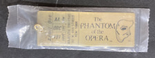 PHANTOM OF THE OPERA Brass Key Chain NEW, sealed picture