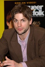 Gale Harold at Showtimes Queer as Folk cast stop by Tower Records - Old Photo 2 picture
