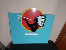 American Spirit Light Blue Logo Sign 21