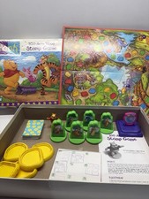 Vintage 1997 Disney Winnie The Pooh 100 Acre Wood Stamp Game 99% COMPLETE picture
