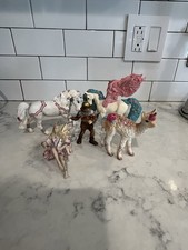 Schleich Bayala Fantasy Figure Lot 6 Retired Fairy Horses Unicorn Knight Vintage picture