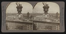 Photo:Los Angeles California 1906 Angel's Flight City Panorama NW View picture