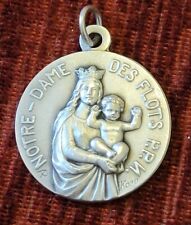 Notre Dame des Flots (Waves) Vintage & New Medallion Catholic France Mariners picture