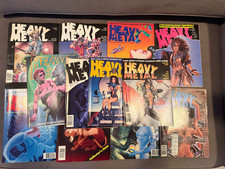 Heavy Metal Mag 1985 Lot of 6 & 1984 Lot of 4 & Oct 1981 & Bride of Heavy Metal picture