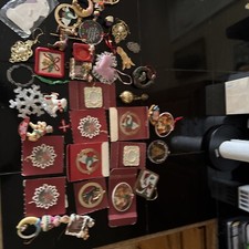 Lot Of VintageChristmas Ornaments- 40 Pieces picture