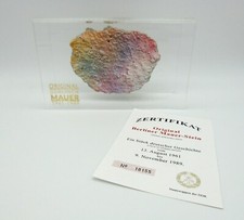 Authentic Souvenir from the Real Wall in Berlin,Germany in an Acrylic Display XL picture