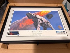 Willitts Designs Star Wars Empire Strikes Back Battle of Hoth Signed Print 1996 picture