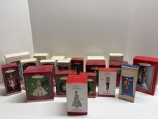 Lot Of 20 Collectible Barbie Hallmark ornaments variety 1990s 2000s See All Pics picture