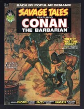 Savage Tales #2 Conan-Red Nails/Barry Windsor-Smith/Wrightson 1973 Marvel VF+ picture