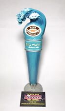 Kona Brewing Big Wave Golden Ale Hawaii Logo Beer Tap Handle 11.5” Tall Nice picture