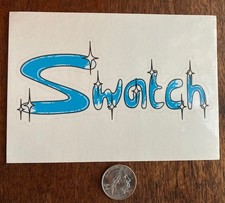 Swatch Watch Co. STICKER - for Collector - Wristwatch - Retro - Swiss picture