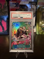 2026 ONE PIECE OP15-EB04-ADVENTURE ON KAMI'S ISLAND #037 RORONOA ZORO PSA 10 picture