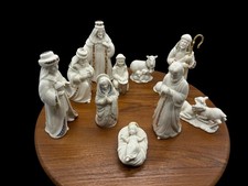 Lenox Jewels 10 Pc Nativity Set READ picture