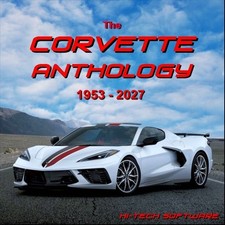 Corvette Anthology 1953-2027 multimedia DVD Encyclopedia 3000+ photos picture