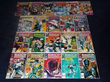 ROBOCOP 1 2 3 4 5 6 7 8 9 10 11 12 13 14 15 18 19 20 21 22 23 LOT 1990 MARVEL picture
