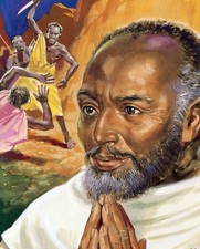 Catholic print picture- St Moses the Black N - 8
