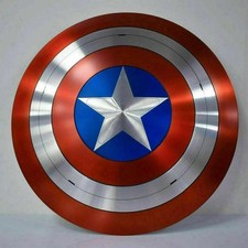 Captain America Shield Prop Handmade Replica First Avenger Shield Metal Shield picture