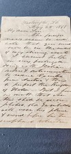 1866 Civil War Letter Signed by Union General Amos Beebe Eaton to Son Daniel picture