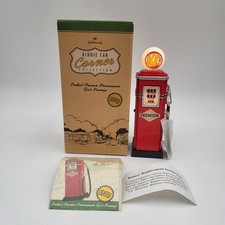 Hallmark Kiddie Car Classic Corner Pedal Power Premium Gas Pump Lighted-New picture