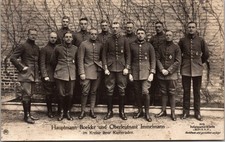 Mint Germany WW1 Fighter Aces Oswald Boelcke and Immelman Sanke RPPC Postcard picture