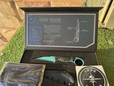 Toor Teal ,Jank Shank New In Box. Sheath ,Frog Lube Cleaning Cloth picture