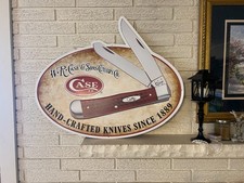 W.R. Case & Sons Embossed aluminum sign Hand-Crafted Since 1889 NOS 30