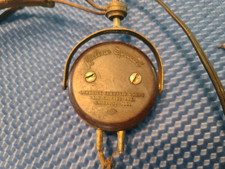 Vintage Pre WWII Airline Special Electric Works Pilot Headphones picture