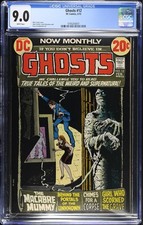 High-grade WHITE   -  Ghosts #12 (1973) - CGC 9.0 WHITE picture