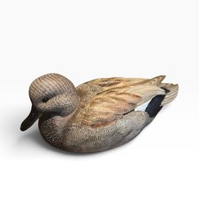 Danbury Mint Gadwall Decoy George Kruth Signed Ltd Ed 1547/5000 Carved Duck picture