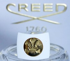 Creed White Perfume Cap - Generation 3 Square Cap. Niche Perfume Cap. Gold Seal picture