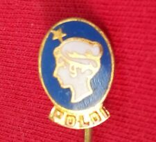 Museo Poldi Italy Vintage Pin Badge Brass Enamel picture
