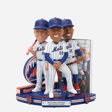Pete Alonso Juan Soto Lindor New York Mets Sports Illustrated Cover Bobblehead picture