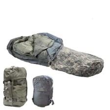 USGI MSS Modular Sleep System 5 Piece ACU Excellent Condition Bags. picture