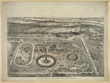 Photo:St. Louis Missouri 1874 Fair Grounds Bird's-Eye View picture